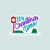 Purple Christmas Stickers for iMessage