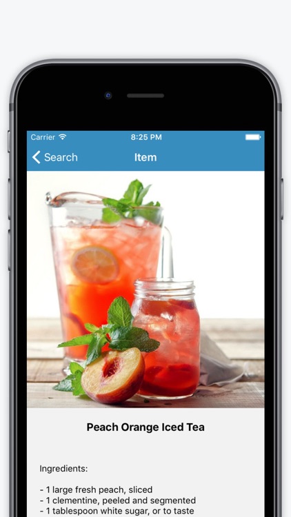 Healthy Iced Tea Recipe
