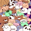 Sweet Mochi Animal Stickers!