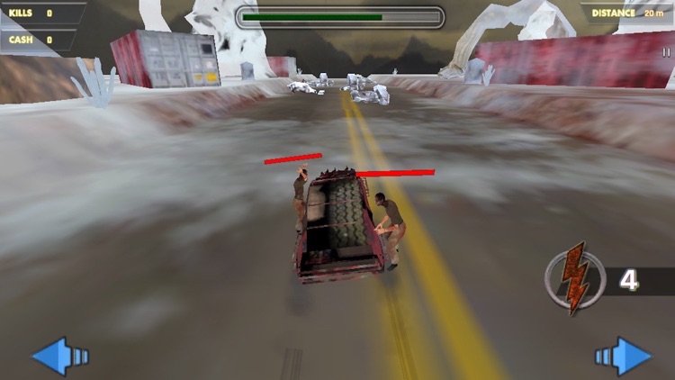 Racing Killing Zombies on Highway War 3D screenshot-3