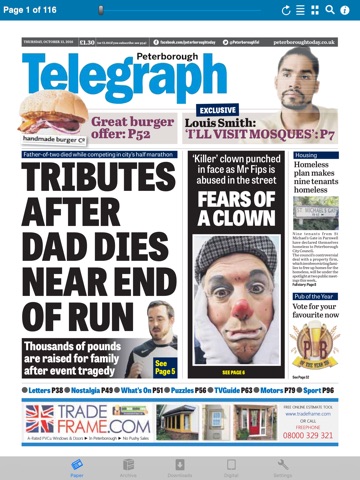 The Peterborough Telegraph Newspaper screenshot 3