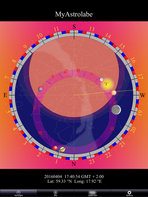Screenshot #4 pour MyAstrolabe Sky