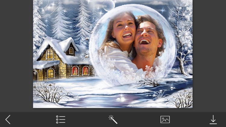 Holly Jolly Christmas Hd Frames Editor