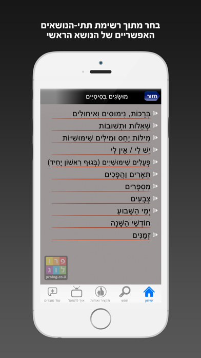 צרפתית - שיחון לדוברי עברית מבית פרולוג - חדש השמעה והקראה בנגיעה Screenshot 2