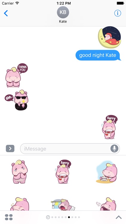 Pink Rhino 2 Stickers Pack screenshot-3