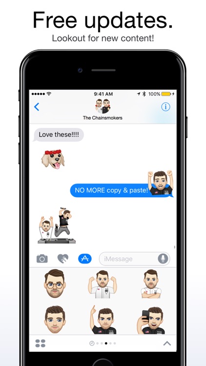 The Chainsmokers ™ by Moji Stickers screenshot-3