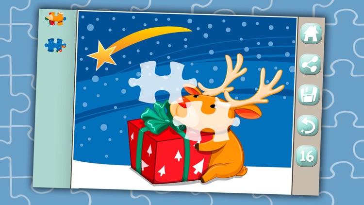 Christmas Magic Slide Puzzle & Jigsaw Game - Pro screenshot-3