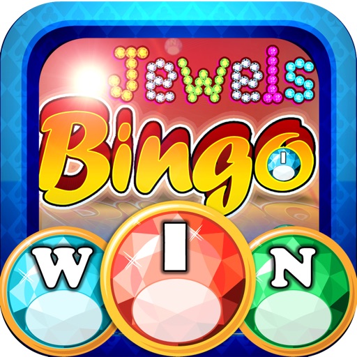 Jewels Bingo Dash HD Free - Let’s Wipe the Lucky Gemstones out of the World icon