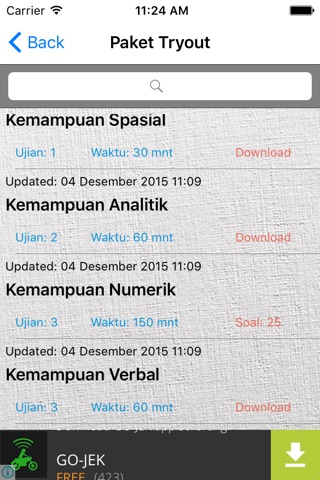 Tryout Test TNI POLRI screenshot 2