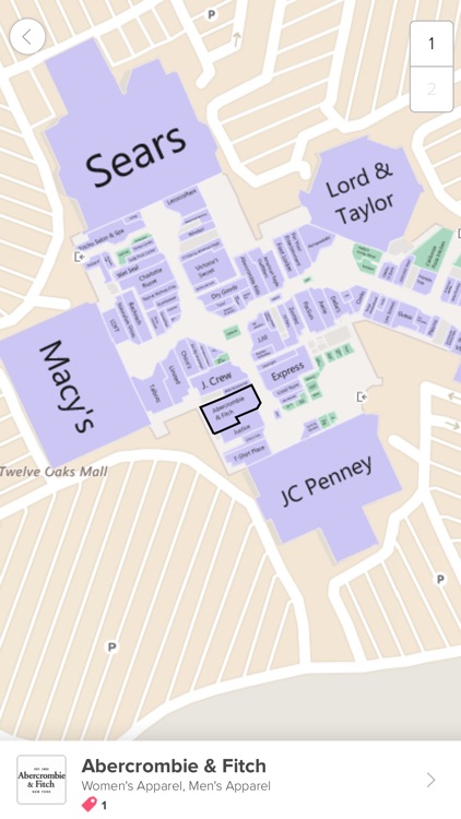 map of twelve oaks mall Twelve Oaks Mall Powered By Malltip By Malltip Inc