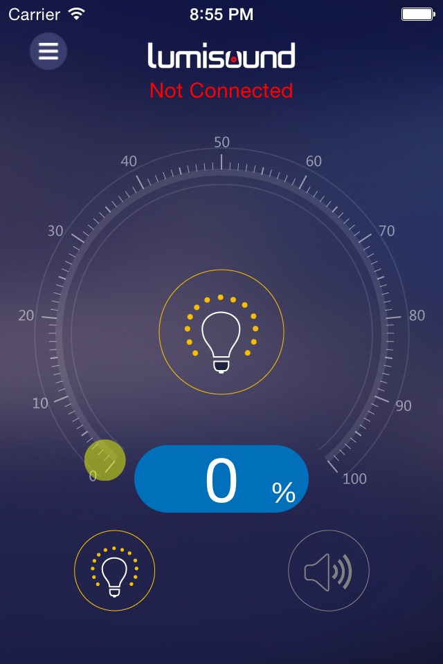 Lumisound Bluetooth screenshot 2