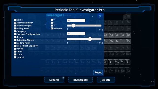 Periodic Table Investigator Pro(圖4)-速報App