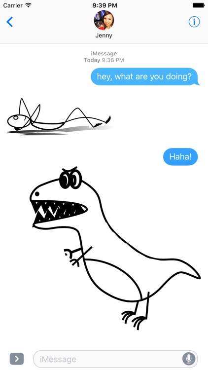 Stick Man for iMessage
