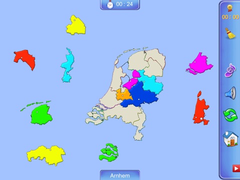 Netherlands Puzzle Map screenshot 3