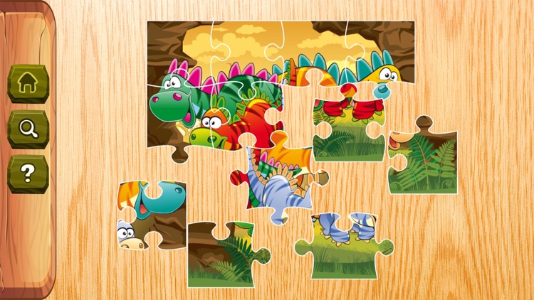 Dinosaur Jigsaw Puzzle - Magic Board Fun for Kids