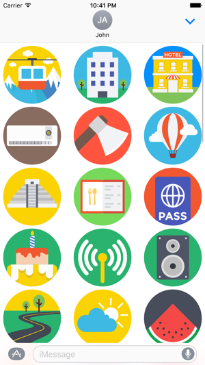 Travel Stickers - Vacation Pic Simple Trip(圖2)-速報App