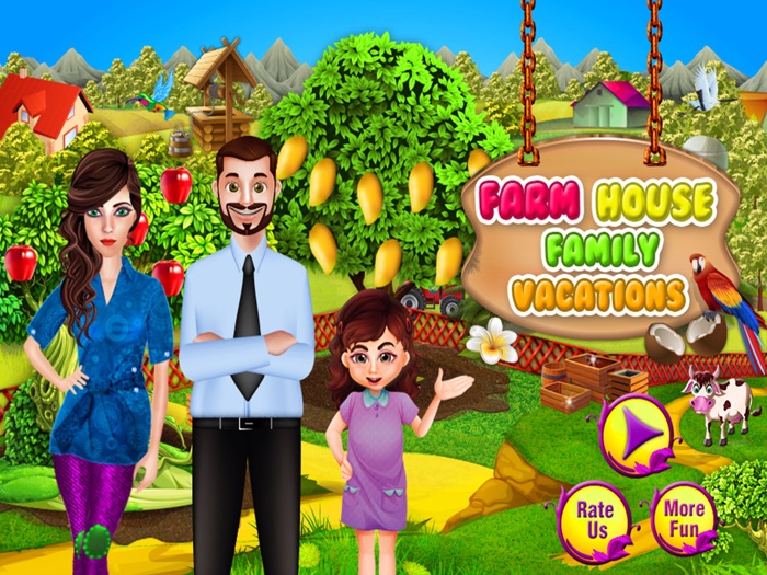 农场 房子 家庭 假期
