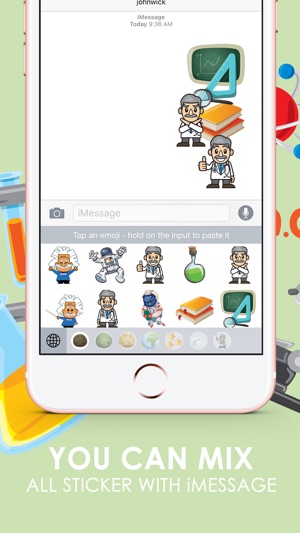Science Emoji Stickers Keyboard Themes ChatStick(圖3)-速報App