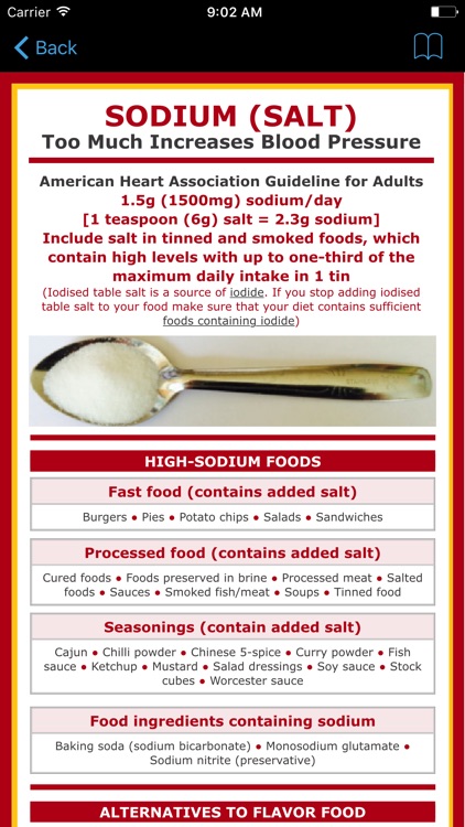 Sodium Counter and Tracker for Healthy Food Diets screenshot-3