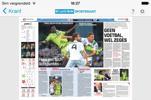 Sportkrant Het Laatste Nieuws screenshot 3