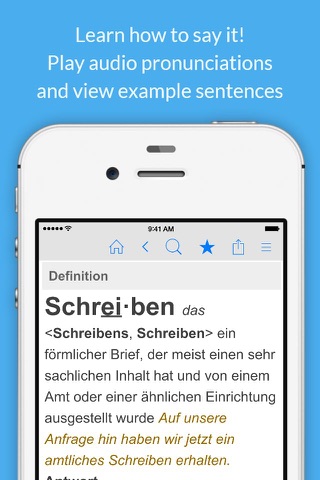 German Dictionary & Thesaurus screenshot 2