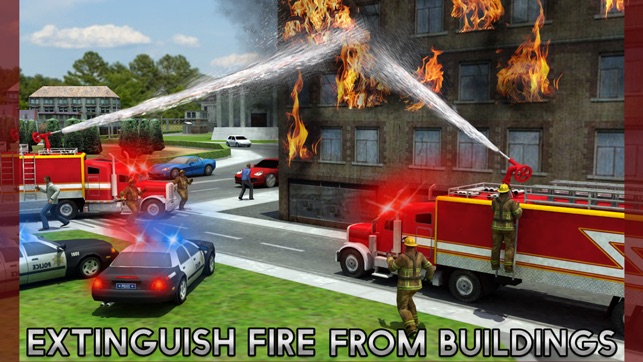 救援消防卡车模拟器游戏：911消防队员 Rescue Firefighter Simulator(圖5)-速報App