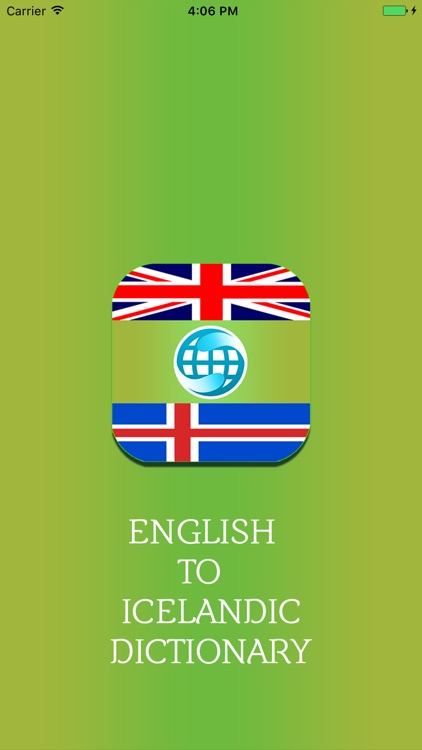 English To Icelandic Dictionary Offline