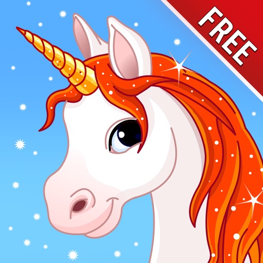 Cute Ponies & Unicorns Puzzles - Free icon