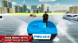 Game screenshot Police Transporter Sea Boat & Ship Sailing Sim mod apk