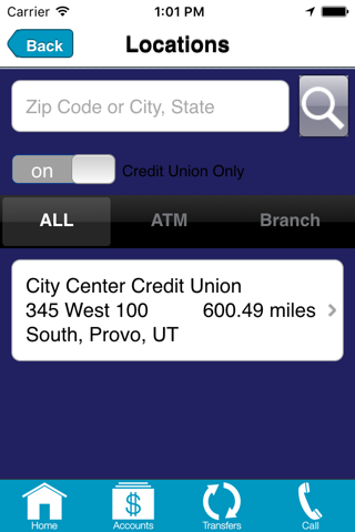 City Center CU Mobile Banking screenshot 2