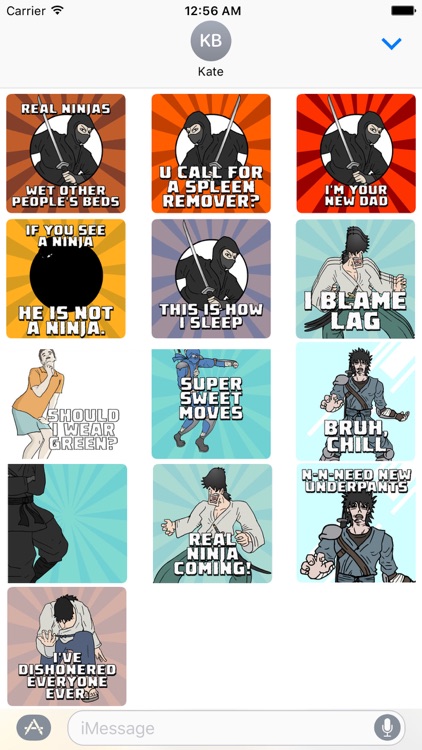 Ninja Stickers