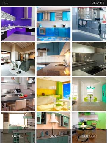 Kitchens. Interiors design screenshot 4