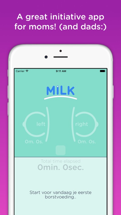 BabyMilk - a journal for breastfeeding