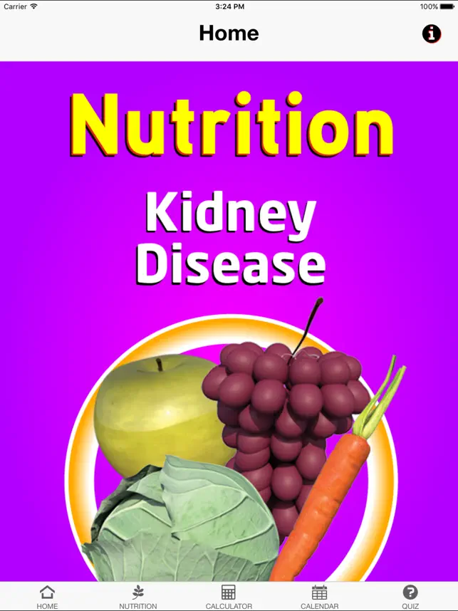 Captura 1 Nutrition Kidney Disease iphone