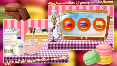 How to cancel & delete Macaron Cookies Maker 2 - Crazy Dessert Maker Game from iphone & ipad 2