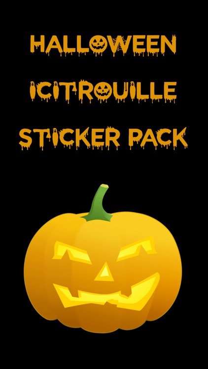 Halloween iCitrouille - Jack O’Lantern Stickers