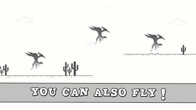 Dinosaur Widget Jumping Steve: 8bit Game(圖2)-速報App