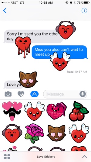 I Love U Stickers(圖2)-速報App