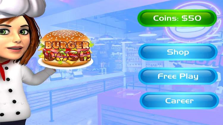 Burger Dash - Top Free Burger Cooking Diner Games