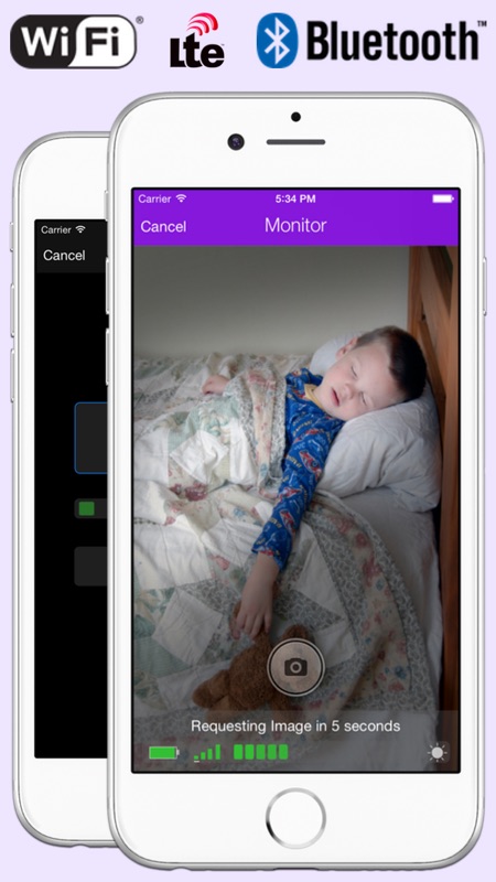 baby monitor bluetooth iphone