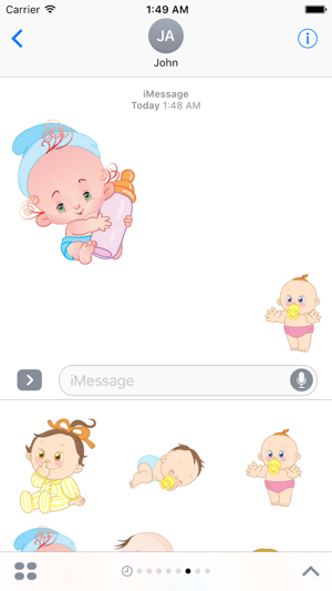 Baby Cute Sticker Pack 01(圖3)-速報App