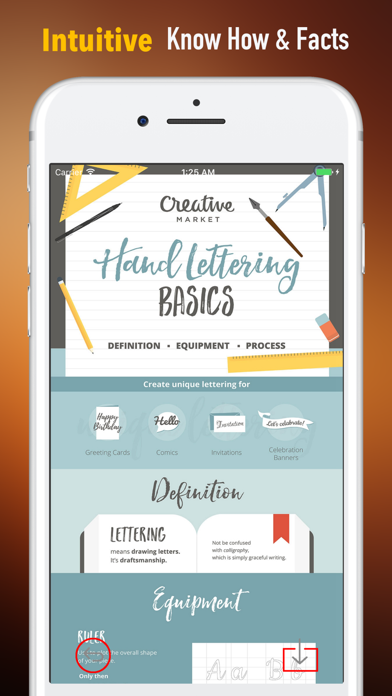 Hand Lettering for Beginners-Creative Guideのおすすめ画像1