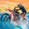 汚れ自転車モトクロス波のラリー - ジェットスキーレースゲーム