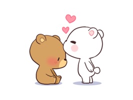 ●●● Bear Couple Emoticons●●●