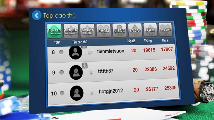 Beme - Game đánh bài online Game bài Tiến Lên VIP screenshot-3