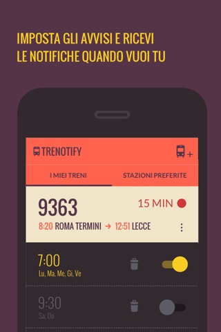 Trenotify - i tuoi treni in tasca screenshot 3