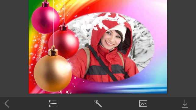 Christmas HD Photo Frame - Instant FotoFrameMaker(圖3)-速報App