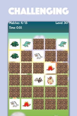 Kids Dinosaur Card Match - Cute High Quality Matching Game for Preschool Toddlers, kiddies, boys and girls - Free Trial screenshot 4