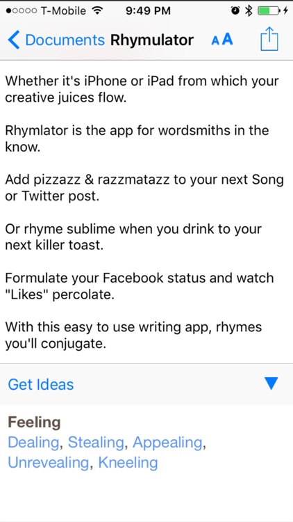Rhymulator: Rhymes for Songwriters, Rappers, Poets