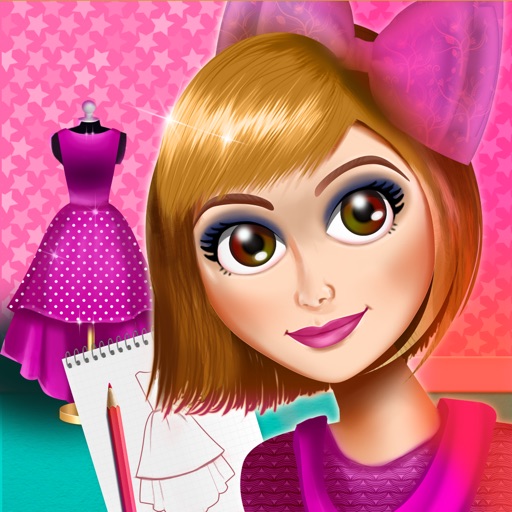 Fashion Design Game.s for Girls: Make Princess Clothes in Star Dress Designer Studio Icon